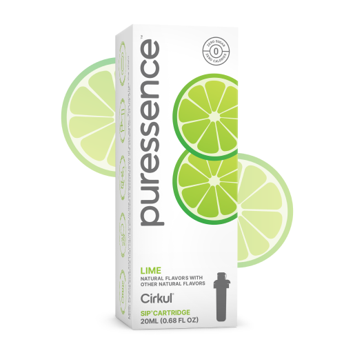 Refreshing Electrolyte Puressence Lime (Unsweetened) DHD6 - Sugar-Free Fruit Flavor Cartridge Refill - Default Title