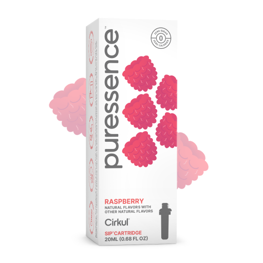 Sugar-Free Puressence Raspberry (Unsweetened) Y9NG - Vitamin-Infused Natural Refreshing Flavor Core - Default Title