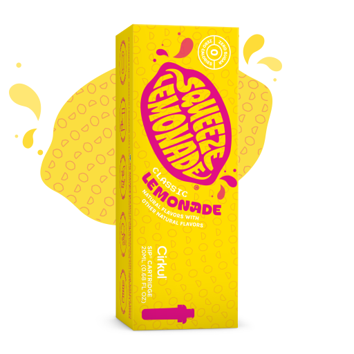 Vitamin-Infused Squeeze Classic Lemonade 9VJJ - Sugar-Free Fruit Flavor Cartridge Refill - Default Title