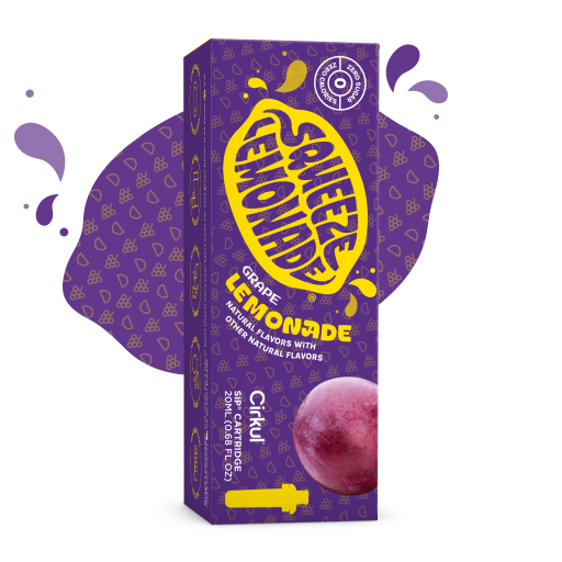 Refreshing Electrolyte Squeeze Grape Lemonade QJ8Y - Sugar-Free Fruit Flavor Cartridge Refill - Default Title