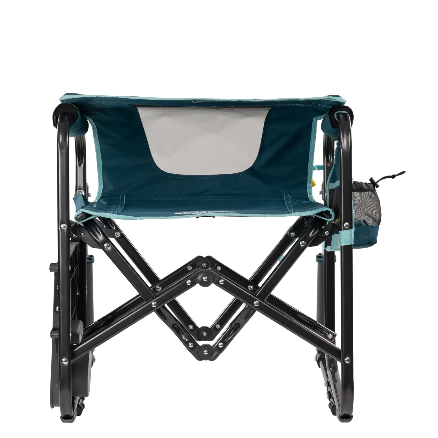 Premium All-Weather Stowaway Rocker with Side Table - Choice 253 - RoadTrip Rocker Smooth Motion Camp Chair Detail