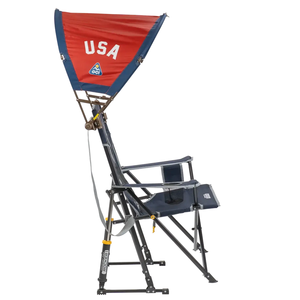 Premium All-Weather SunShade Accessory - USA Anniversary Deluxe - Choice 917 - Portable Beach Canopy with Adjustable Shade Angle Detail
