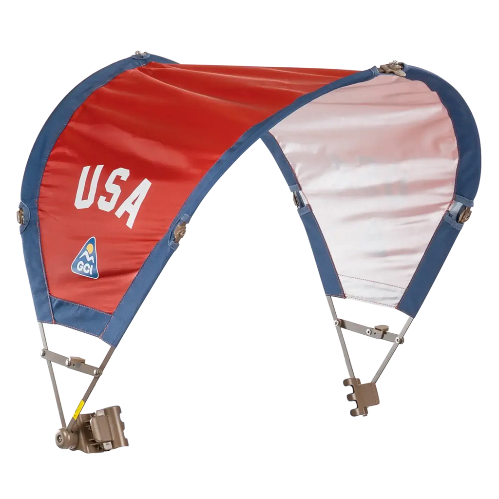 Premium All-Weather SunShade Accessory - USA Anniversary Deluxe - Choice 917 - Portable Beach Canopy with Adjustable Shade Angle - Default Title