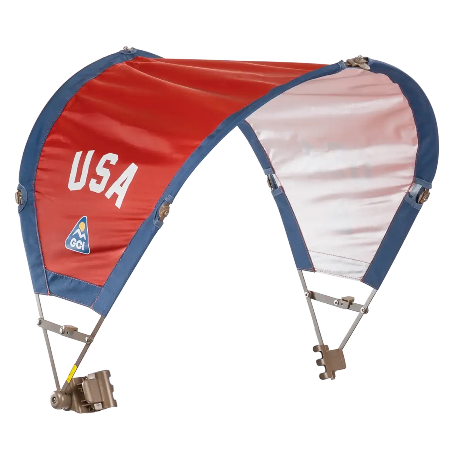 Premium All-Weather SunShade Accessory - USA Anniversary Deluxe - Choice 917 - Portable Beach Canopy with Adjustable Shade Angle - Default Title