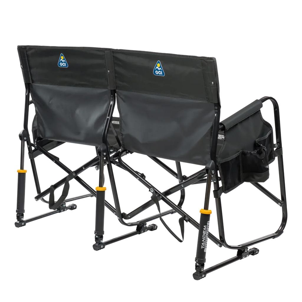 Patented Spring-Action Tandem Rocker - Choice 227 - Patented Spring-Action Rocking Chair for Camping Detail
