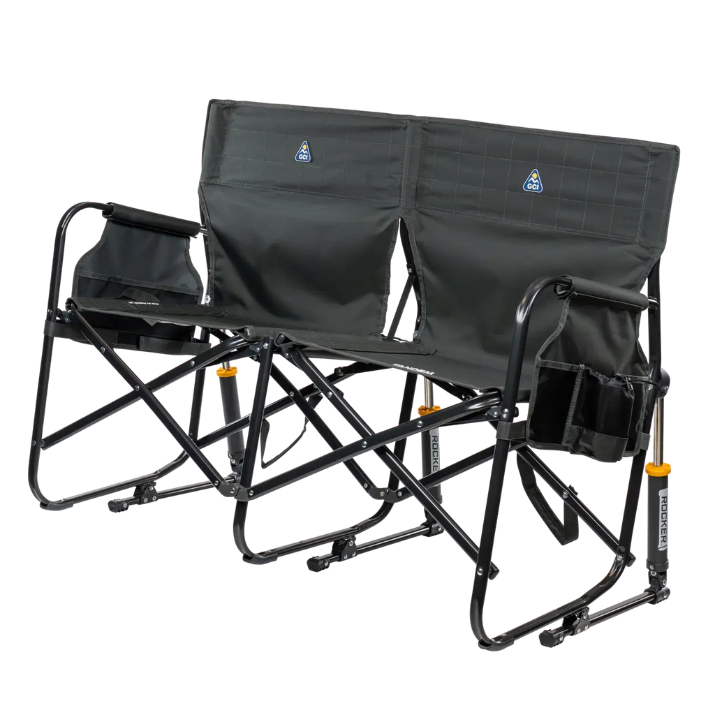 Patented Spring-Action Tandem Rocker - Choice 227 - Patented Spring-Action Rocking Chair for Camping Detail